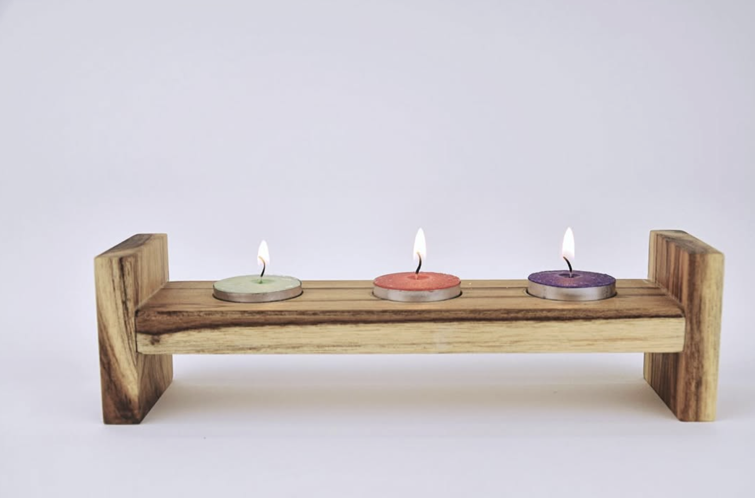 Handmade candle holder