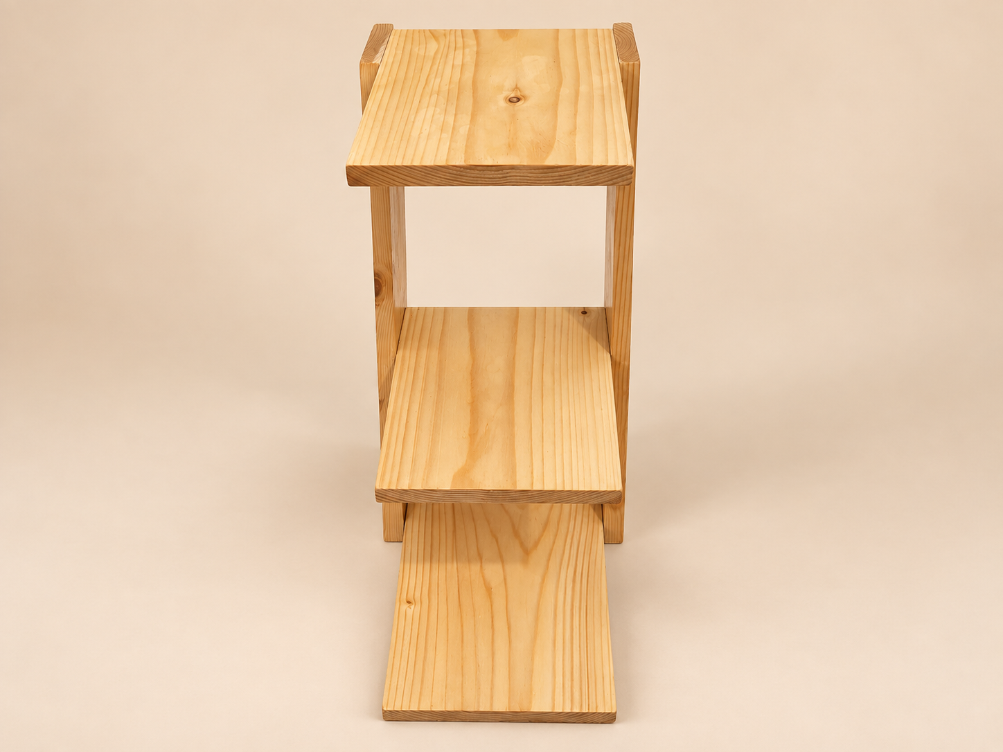 Indoor and outdoor wooden planter stand